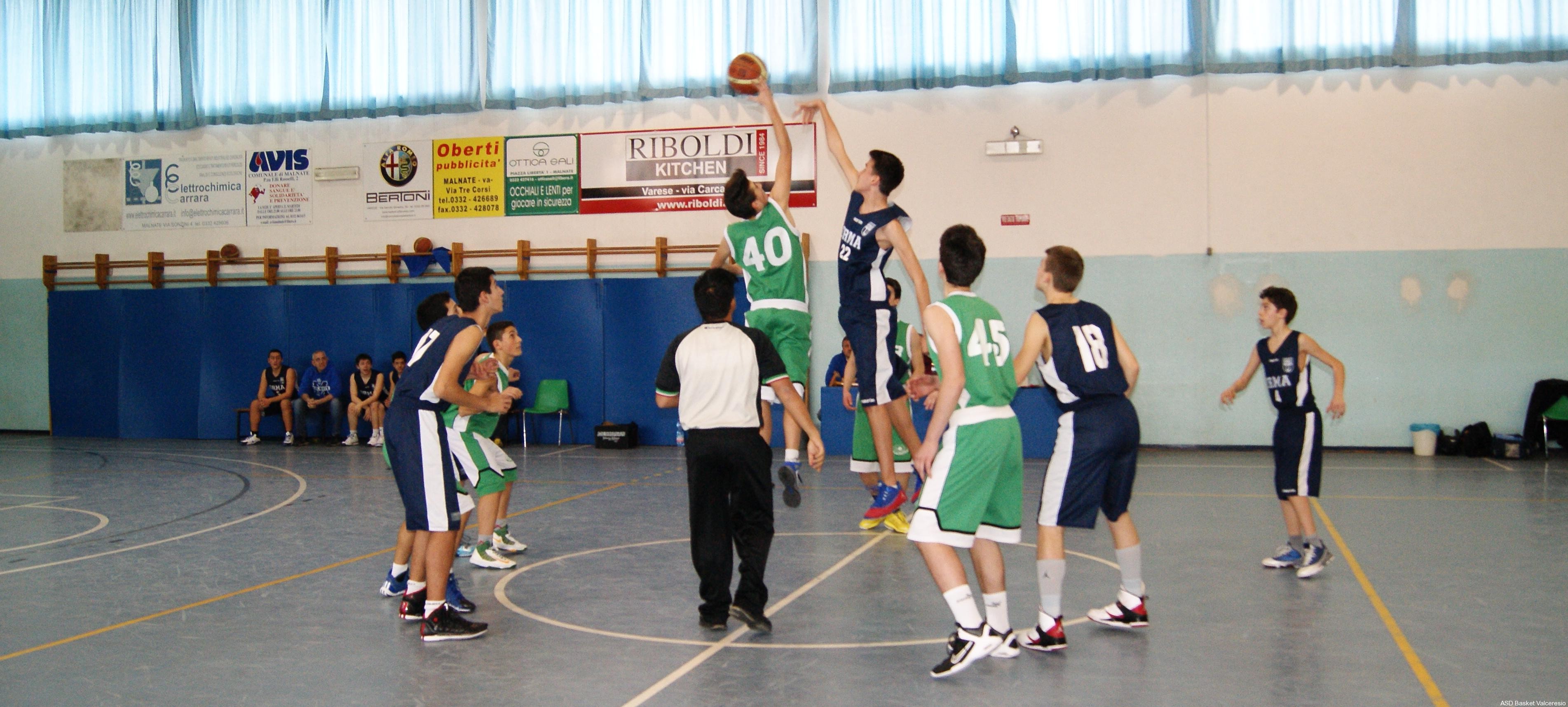 5° GIORNATA II FASE : MONTELLO MALNATE VS U15-99 = 49-57