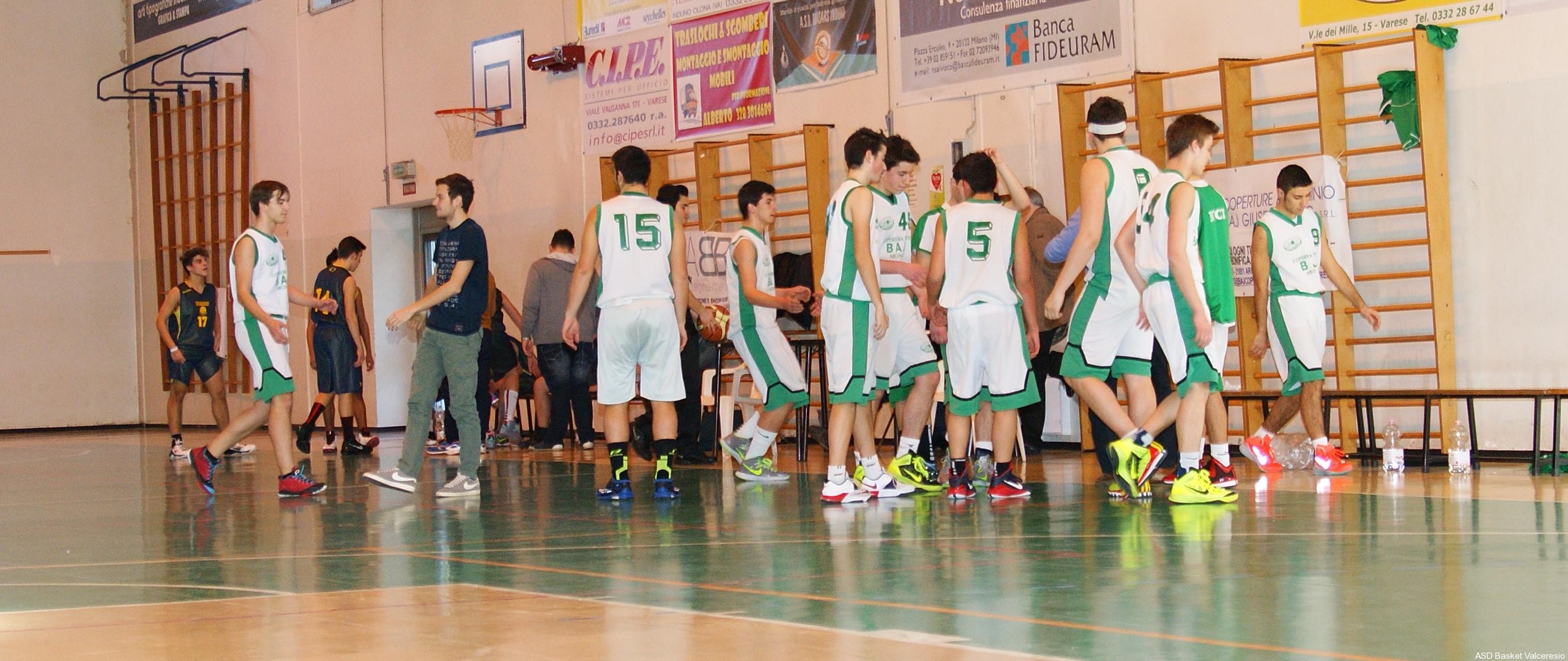 4° GIORNATA 2°FASE SILVER: U17-99 – CUORICINO CARDANO = 115-58