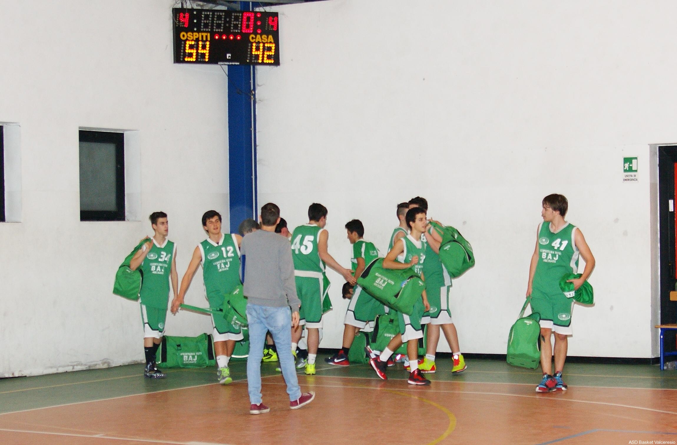 6° GIORNATA 2°FASE SILVER: AYERS VS U17-99 = 42-54