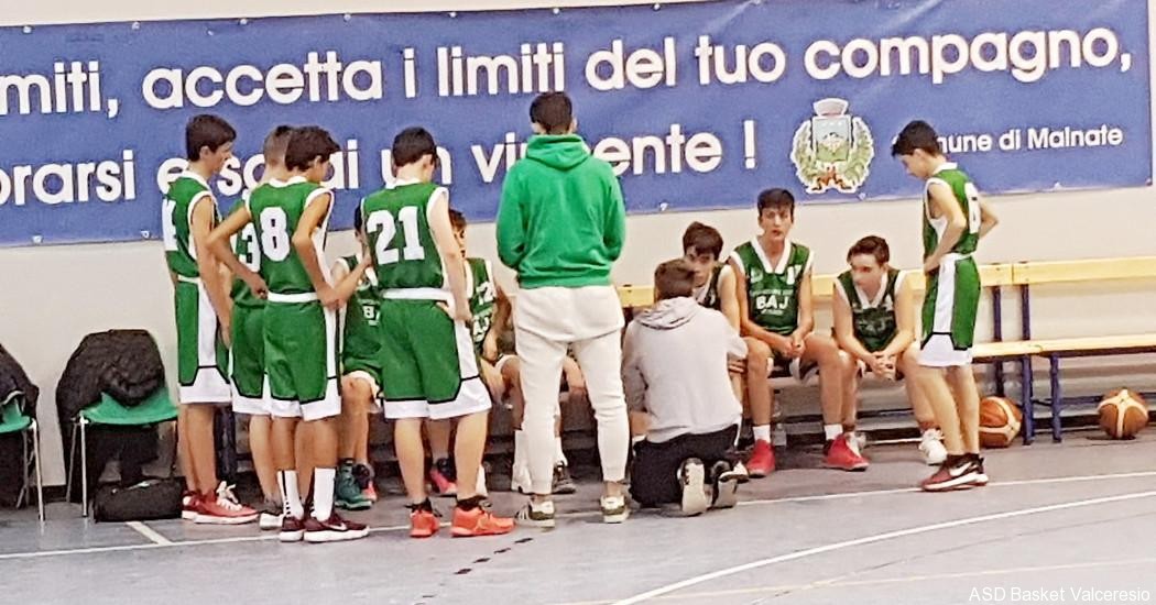 5° GIORNATA: ORMA MALNATE VS U16 = 46-75