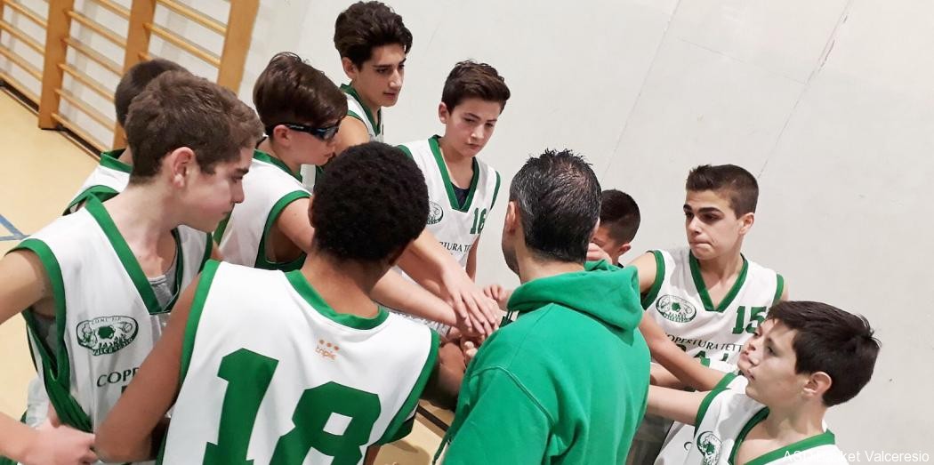 9° GIORNATA: U14 VS BASKET VERBANO = 56-58