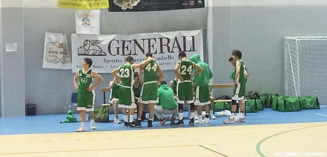 5° GIORNATA GOLD: LAVENO VS U18 = 43-57