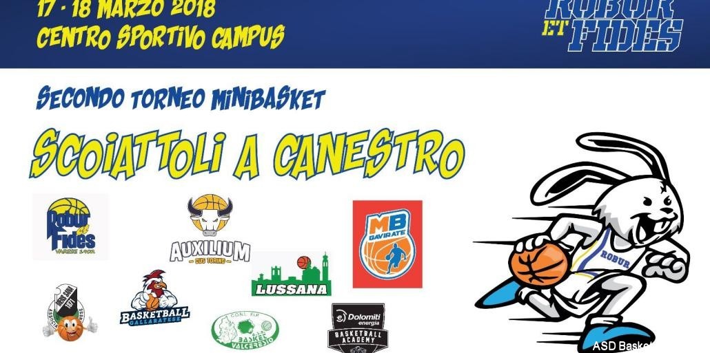 II TORNEO: SCOIATTOLI A CANESTRO – ROBUR ET FIDES