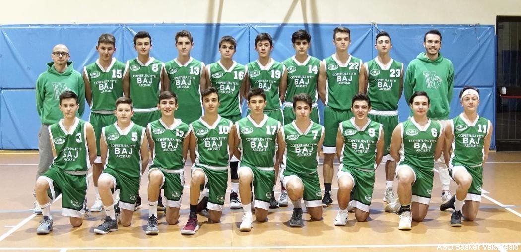 3° GIORNATA SILVER2: LUINO VS U16 = 82-72