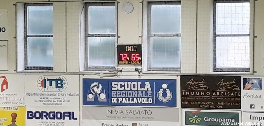 5° GIORNATA GOLD: U14 VS GALLARATE= 65-72