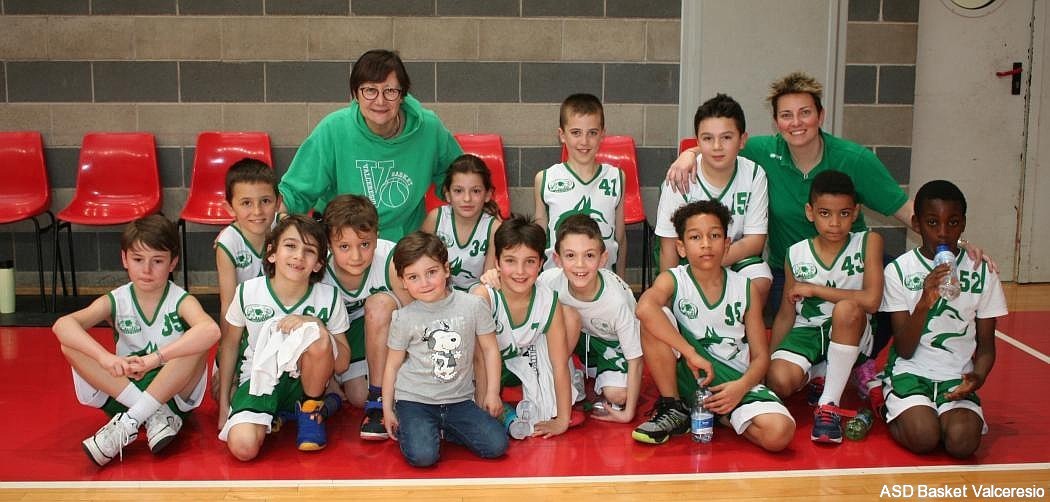 MINIBASKET 2010 SECONDI AL TORNEO SCOIATTOLI A CANESTRO