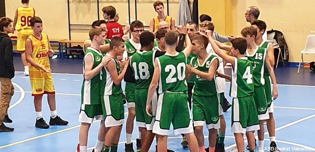 1° GIORNATA TOP3: SOCIAL OSA VS U15 = 54-72