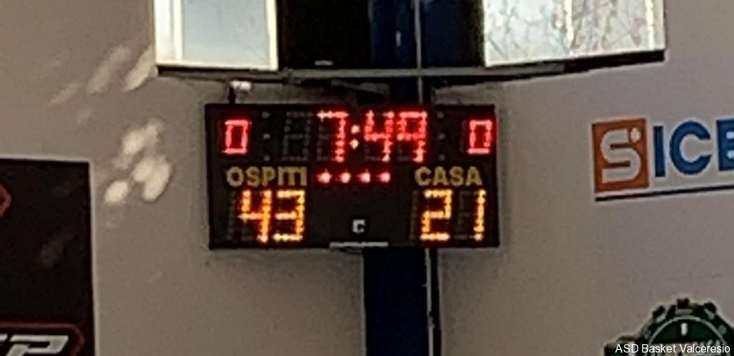 GALLARATE VS U12 = 21-43