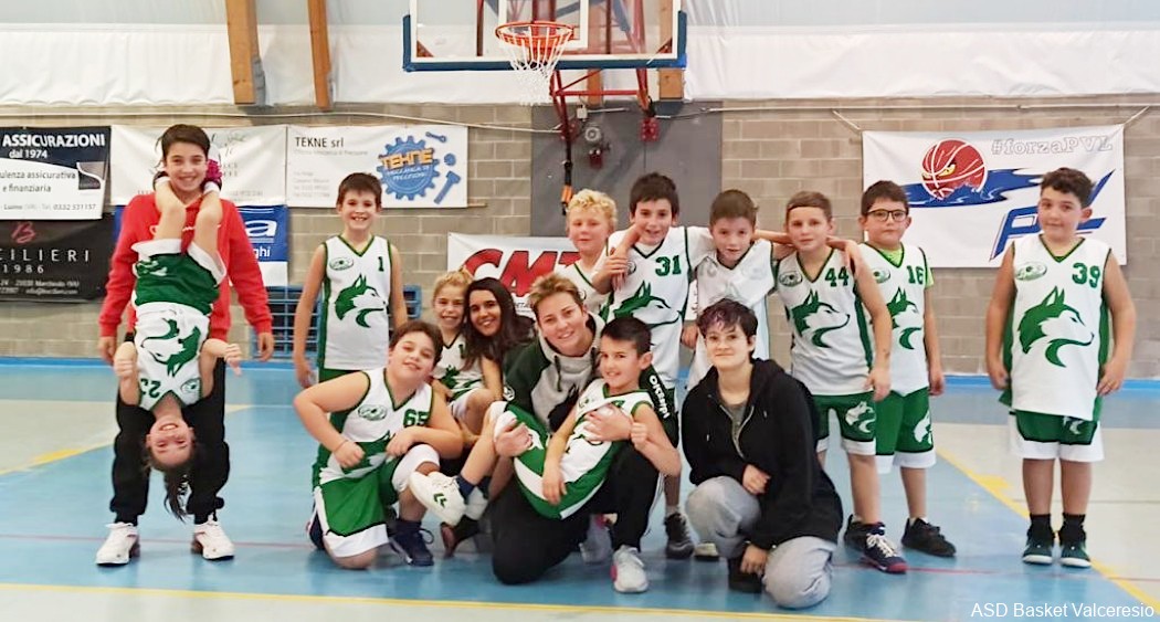 MINIBASKET: 2014 A LUINO