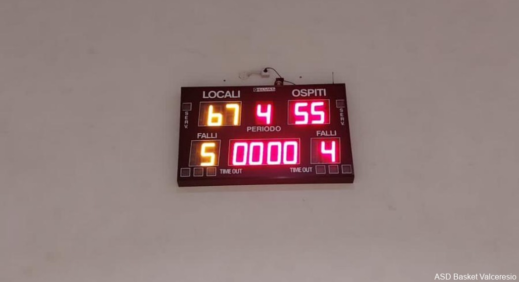 10° GIORNATA: 1DIV – GAZZADA = 67-55