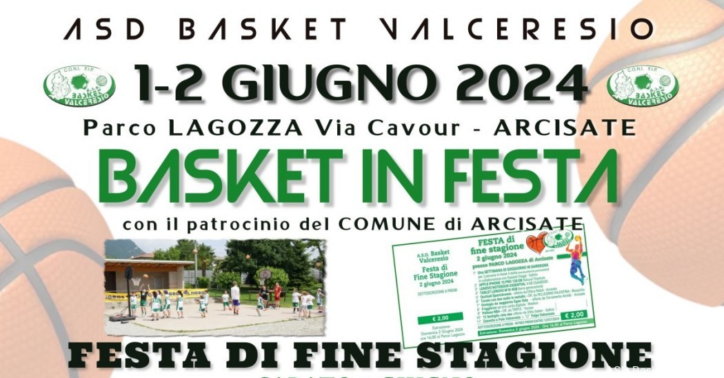 1-2 GIUGNO – FESTA DI FINE STAGIONE 2024